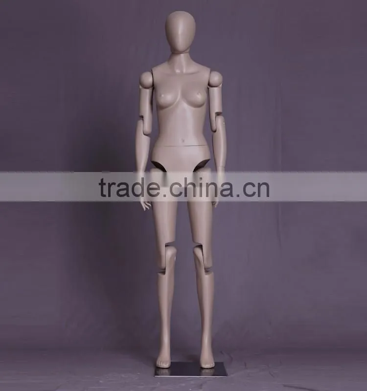 high quality fiberglass flexible female mannequin