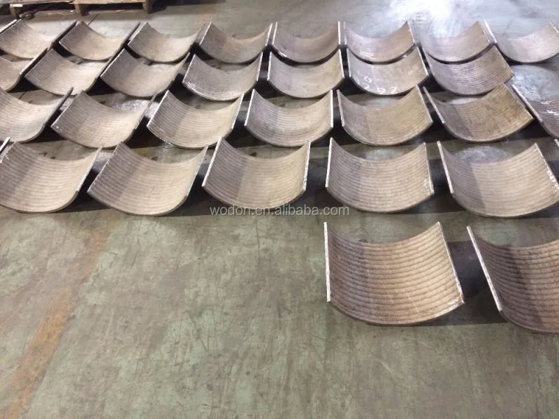 Wodon chromium carbide coated bin liner plate with super wear resistance