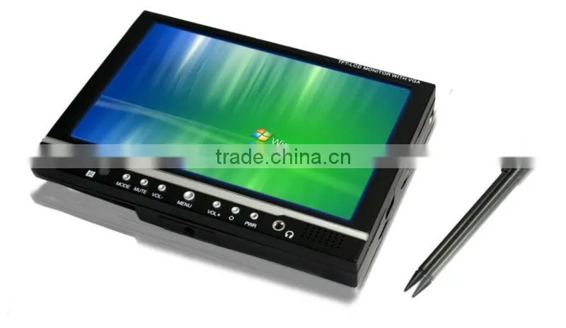 7" Open Frame Touch screen Computer Monitor with Automatic rearview and LED Backlight