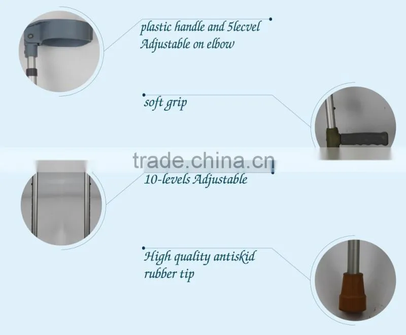 CE & ISD13485!! Crutch/Walking stick /Cane / Walking cane/ disability aid