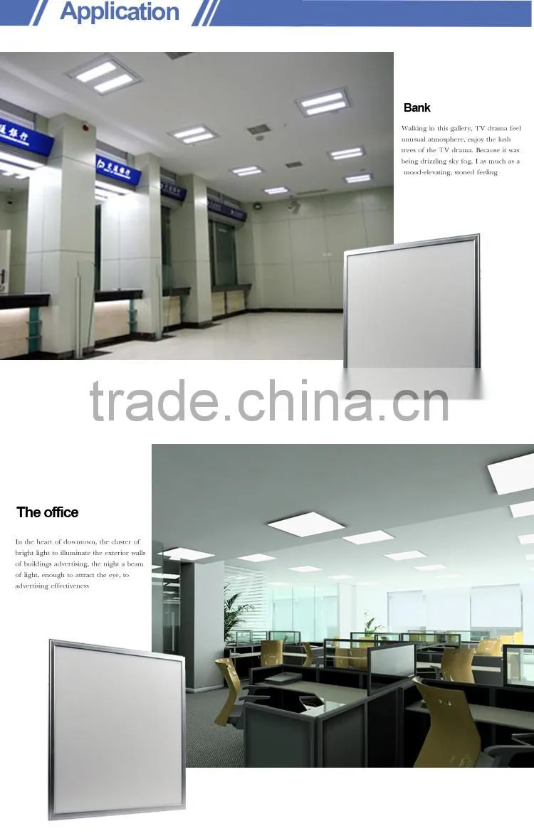 2015 Alibaba Best seller quality lightweight high lumen 2835smd 45w-48w ultra thin 60x60 ceiling panel light