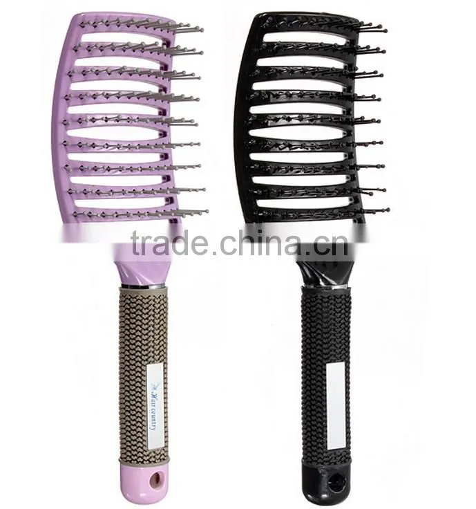 Beauty magic hair color brush, OEM curve hair brush