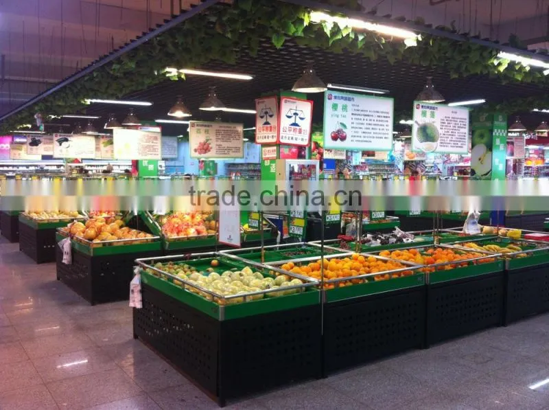 APEX supermarket vegetable and fruit display shelves/fruit vegetable shelf/fruit vegetable display rack