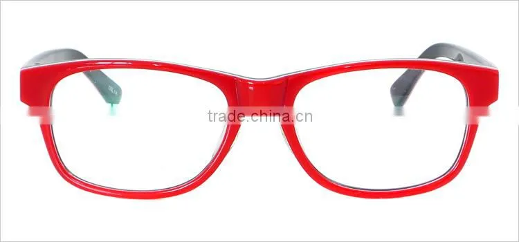classic big full rim acetate eyeglasses frames for fashion women