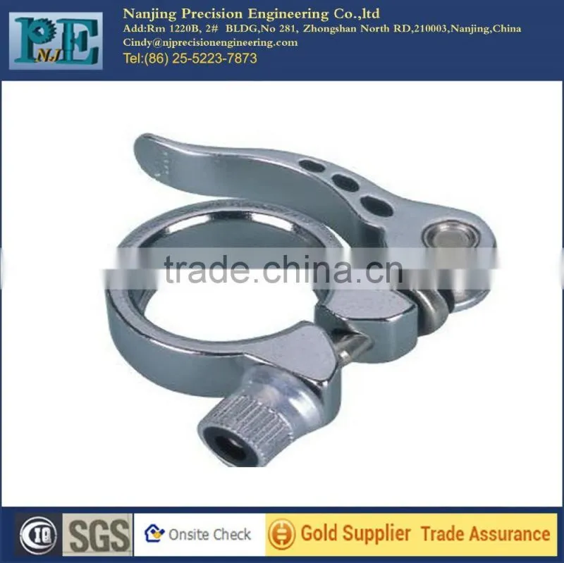 OEM hot sale nice precision bicycle seat post clamp from China factory