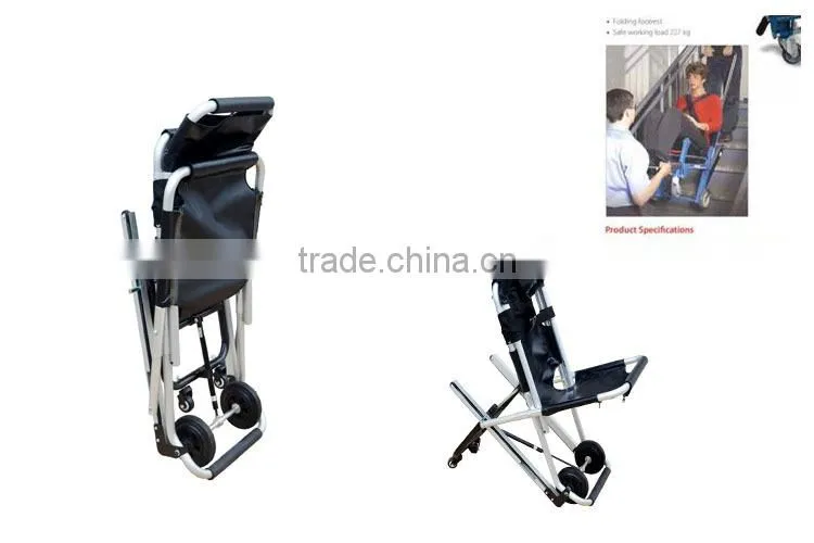 automatic chair lift stair wheel folding stretcher