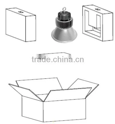 Eco-friendly 200w outdoor shop light China diy LED light panel