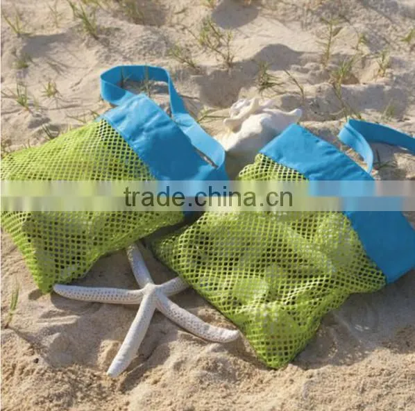 New Product Kid's Beach Toy Storage Mesh Bag Wholesale Cotton Shopping Mesh Bag On Supermarket Trade Assurance Supplier