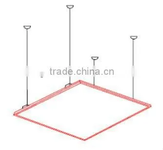 40W 80Ra 3850Lm led panel lighting 2.5kg