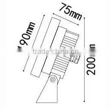 3W Led garden lights IP65 Fixture Lighting LED Outdoor Flood Light Spot Light Fixtures