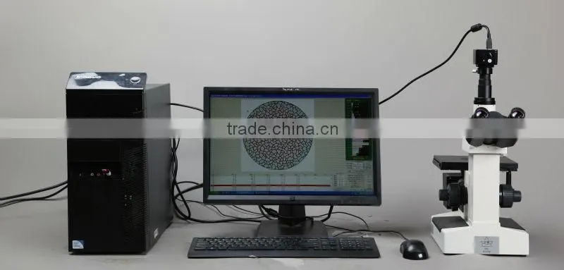Binocular Image analysis metallurgical microscope