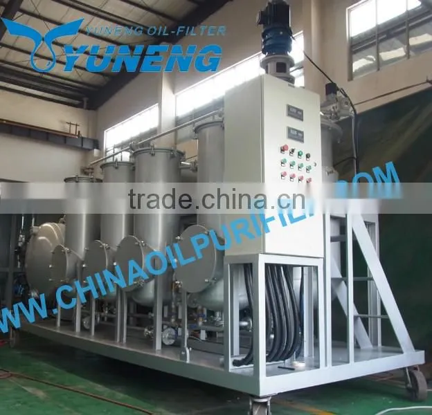 Tyre Oil Filtration can Purify the tyre oil from from the pyrolysis of waste tyres