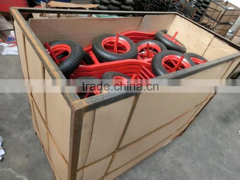 building worker use Metal WheelBarrow