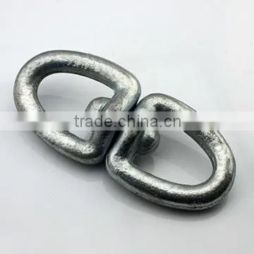 us type carbon steel jaw and eye 6mm galvanised regular swivel