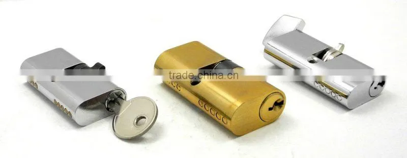 Oval Profile 5-Pin Cylinder and Knob