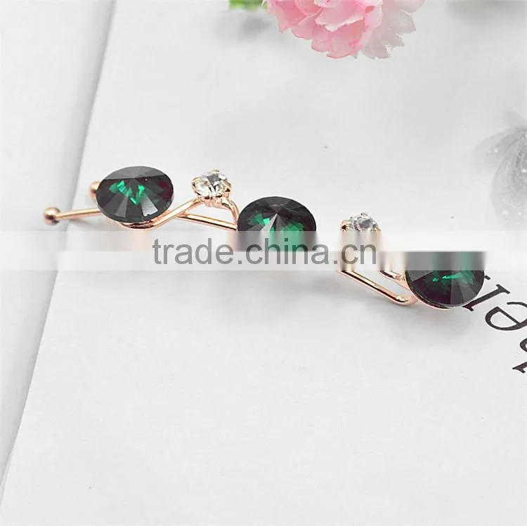 Wedding Bridal Crystal Rhinestone Hair Pin Glass Stone Hairpin Diamante Hair Clip