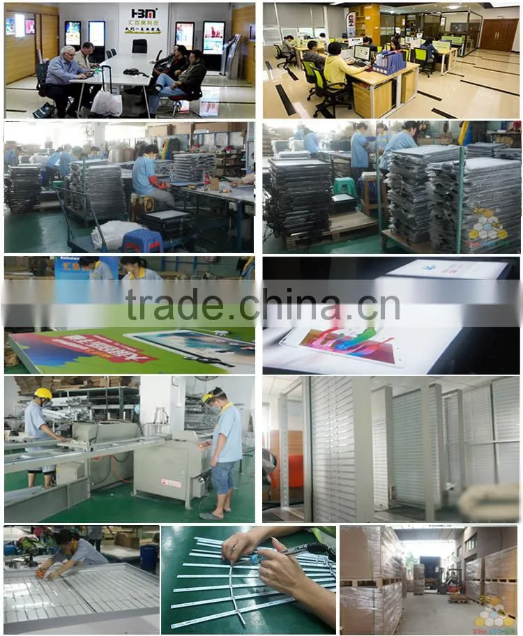 Hot Sell CE & ROHS el advertising light box for advertising display