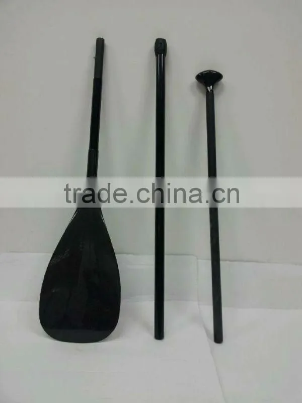 carbon retractable 3 piece sup paddle