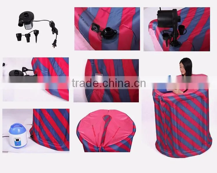 Easy assembling portable steam tent sauna