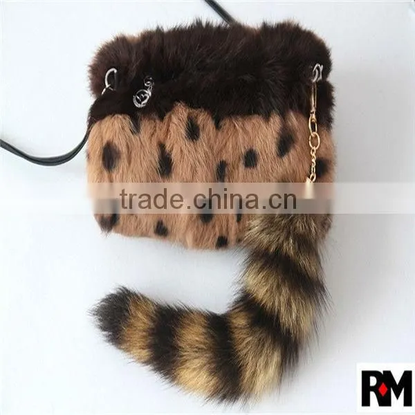 FACTORY WHOLESALE REAL FUR KEYCHAIN