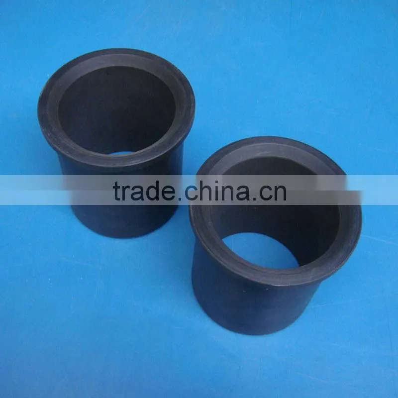 engineering plastic custom cnc precision machining parts green nylon pa6 plastic bushing