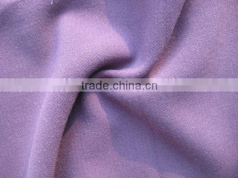 poly viscose stretch fabric/two layers