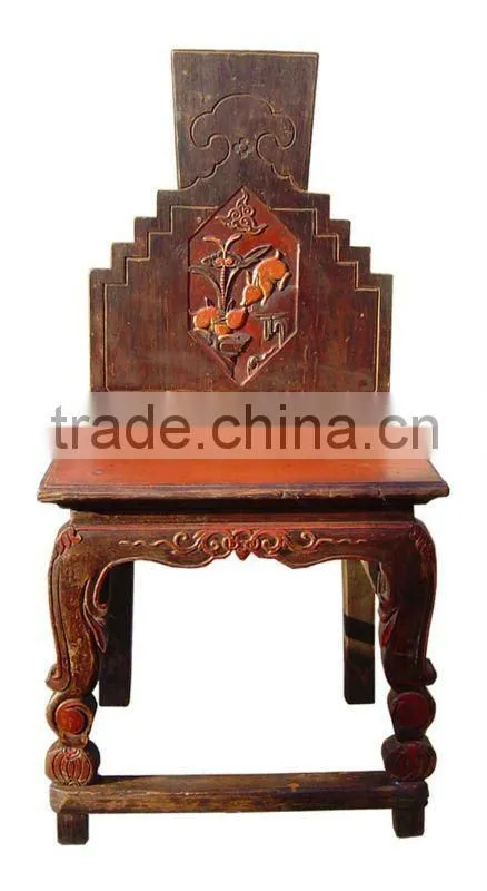 Chinese antique wooden arm chair