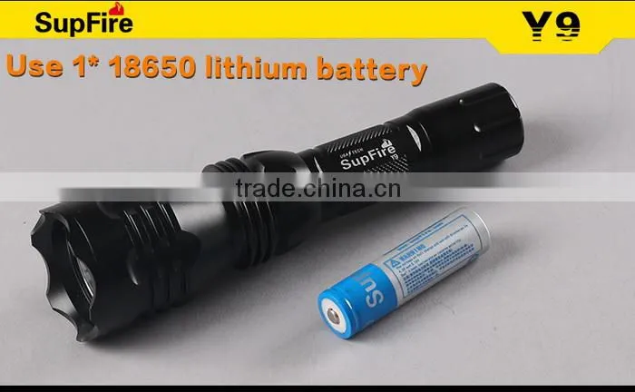 Waterproof IP67 Laser Tactical Flashlight With CE