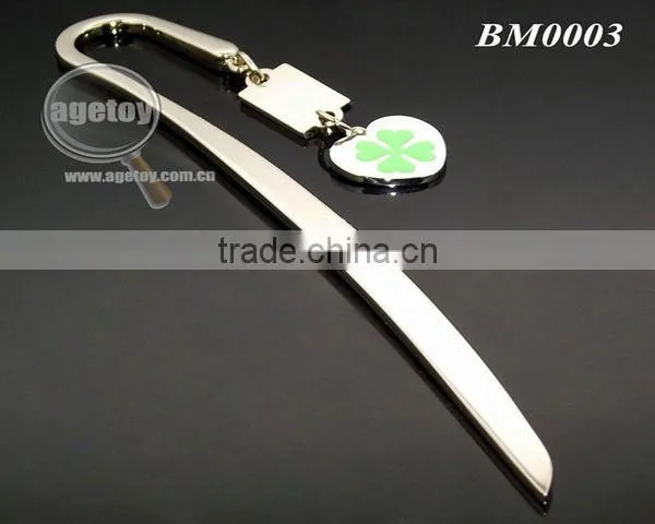 Metal Heart Shaped Bookmark