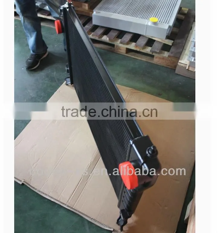 aluminum heavy truck spare parts intercooler supplier