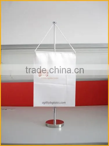 High Quality flag for table top flags Desk flag with metal pole and base