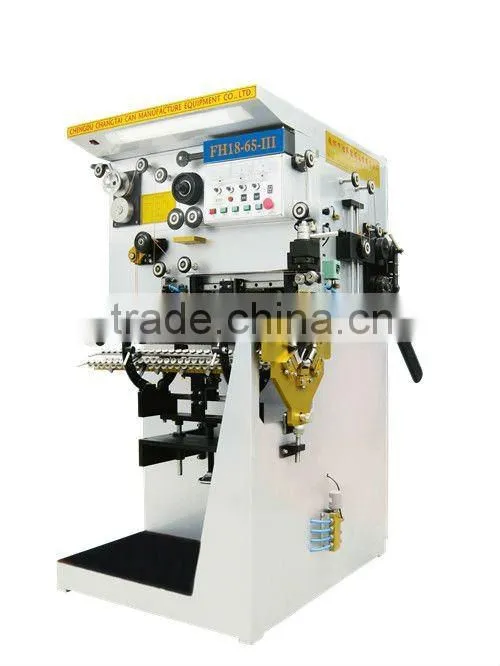 Semi-automatic beverage tin can making/pail/food can welding machine