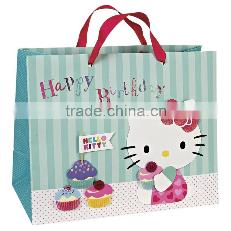 Factory directly gift bag Christmas gift PE bag for gift