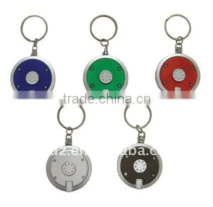 LED Magnifier keychain