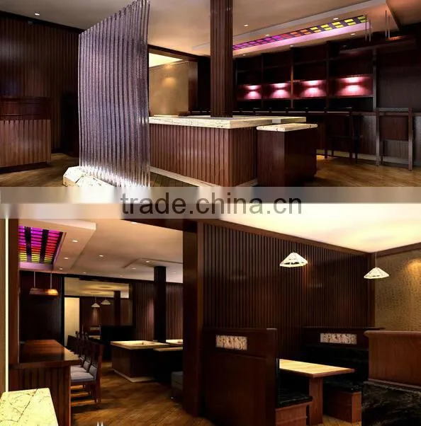 Interior decorative WPC wall panels