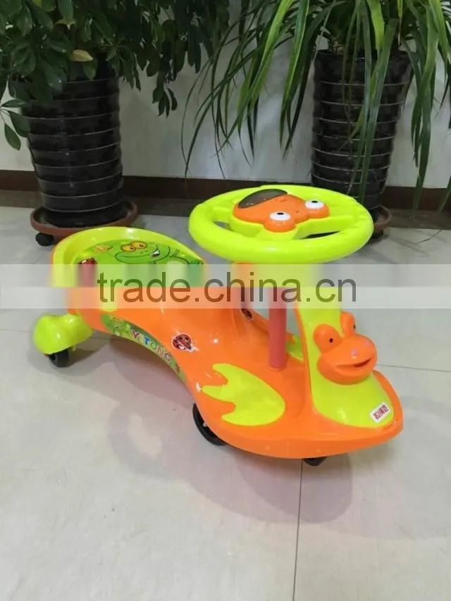 popular and lovely model plastic baby swing car