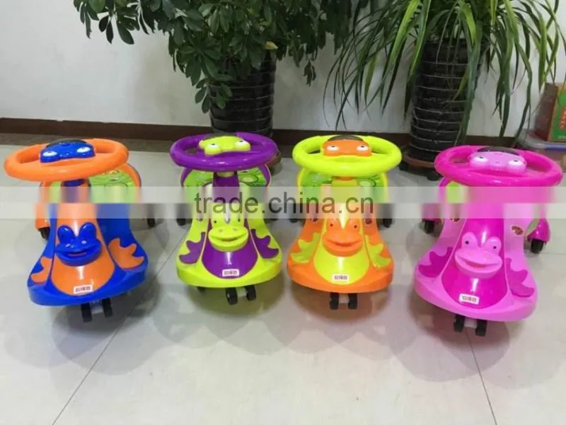 popular and lovely model plastic baby swing car