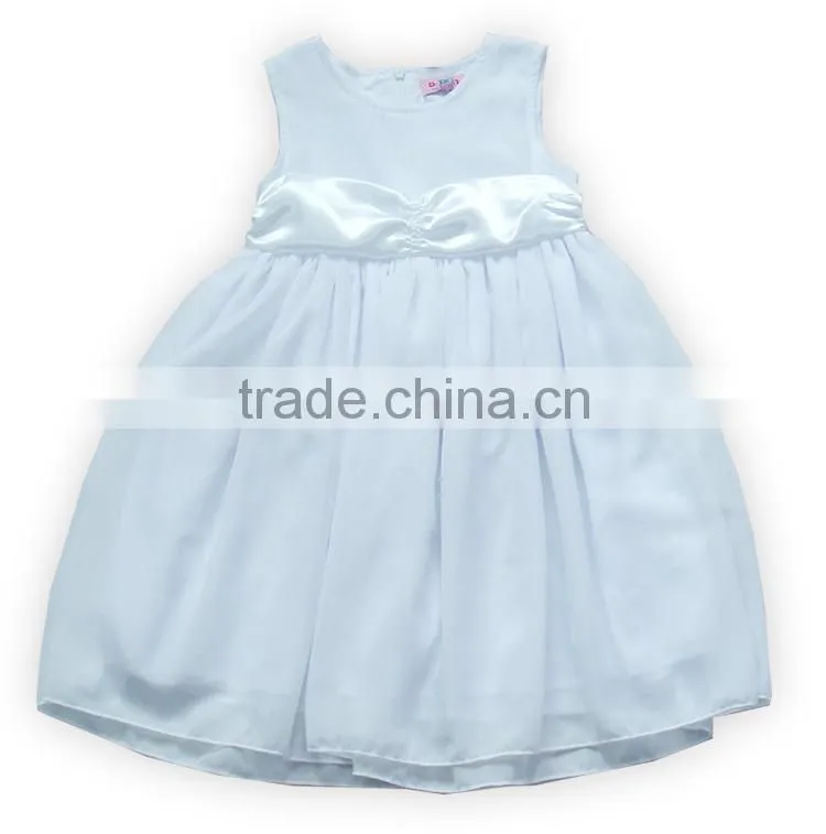 2016 new!!! Children baby chiffon embroidery flower girls dresses baby dress