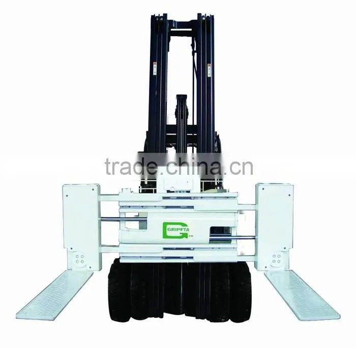 China Supplier Wholesale non side shifting turing fork clamp for forklift trucks use