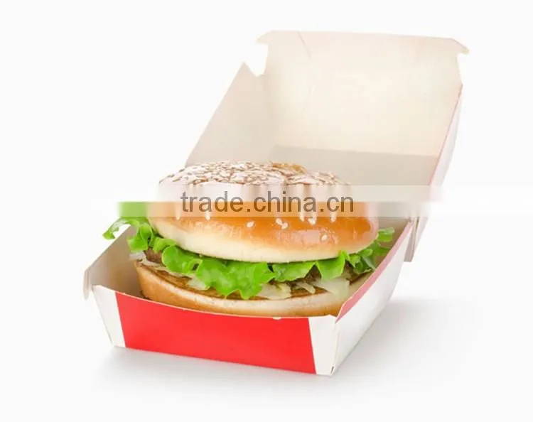 Hot sell paper packaging box for fast food packaging