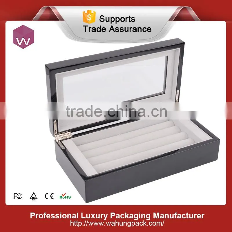 elegant leatherette cufflink box wholesale