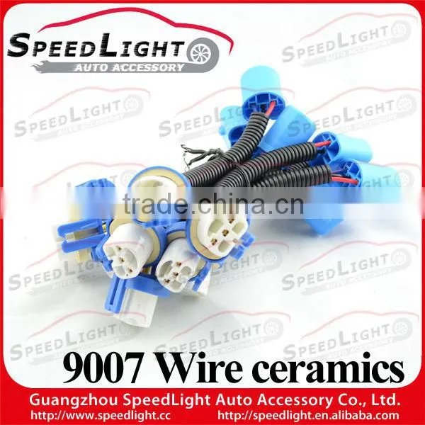 Best 9007 Wire Ceramic Lamp Socket HID Adapter