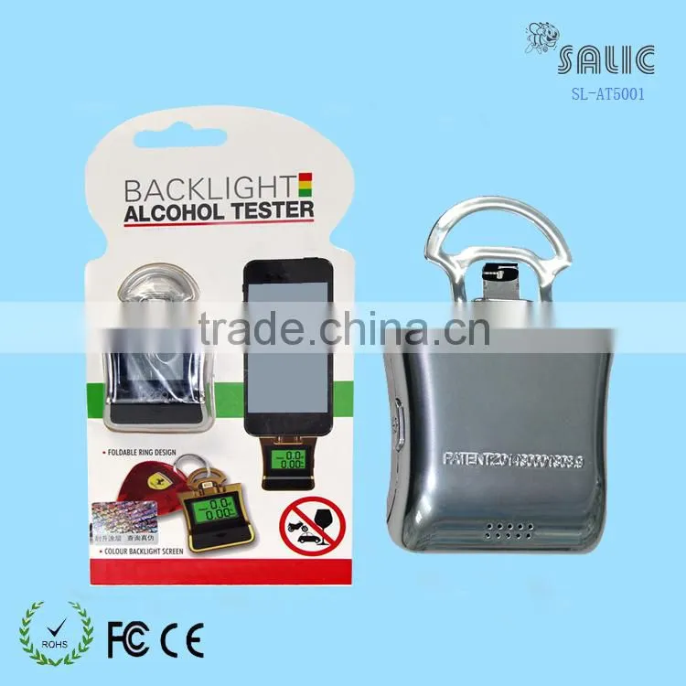 breathalyzer alcohol tester with lcd display for Iphone 5