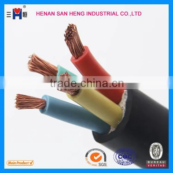 2.5mm2 h07rnf cable h07rn-f rubber cable 1.5mm2 4mm2 6mm2 h07 cable