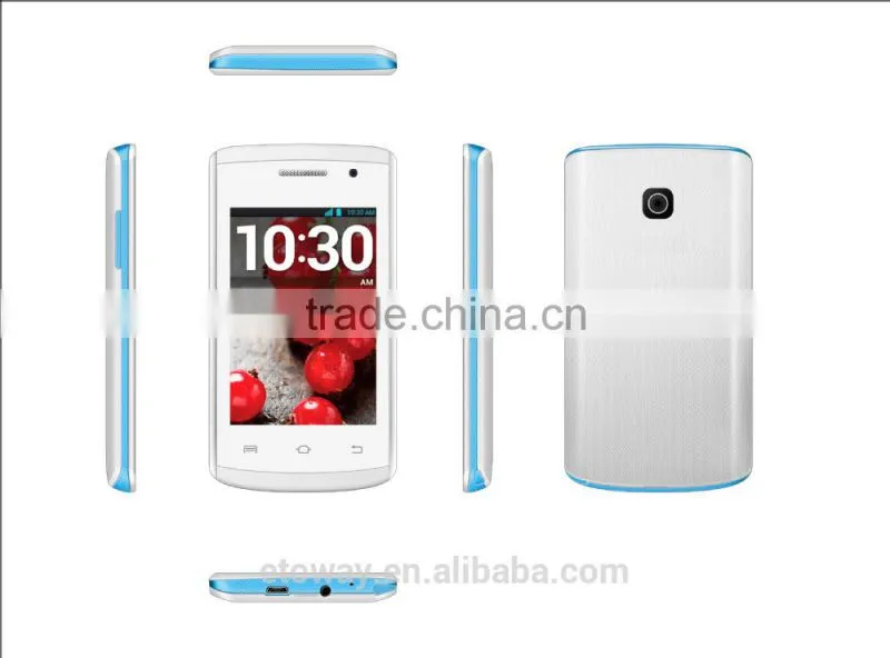 low price L1 3.5 HVGA dual sim dual standby 4 band cell phone