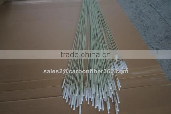 frp pultruded fiberglass rods made in china 6mm , 8mm , 10mm , 12mm , 30mm