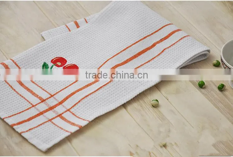 Wholesale promotional cheap custom linen cotton tea towel