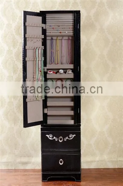 4 side rotating floor standing dressing mirror/stand for floor mirror