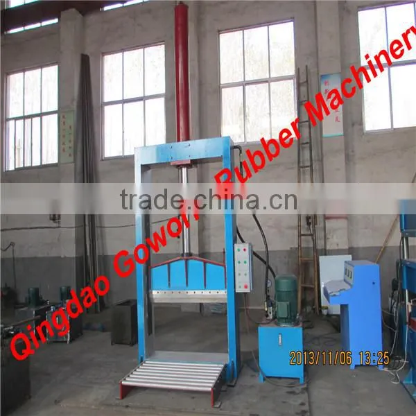 rubber guillotine cutter / hydraulic rubber cutting machine