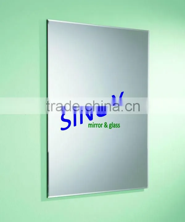 Mirror supplier produce float glass mirror cut in size small mirror